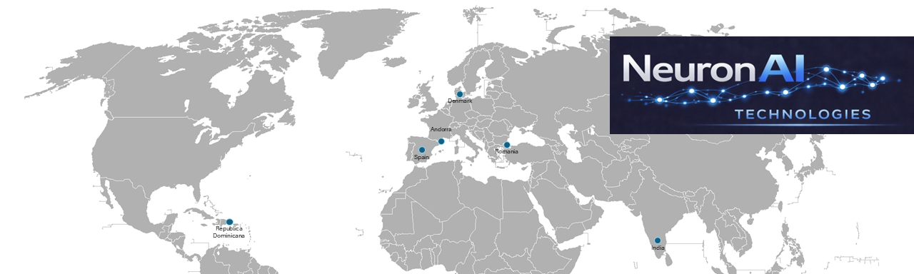 Presencia internacional de NeuronAI Technologies